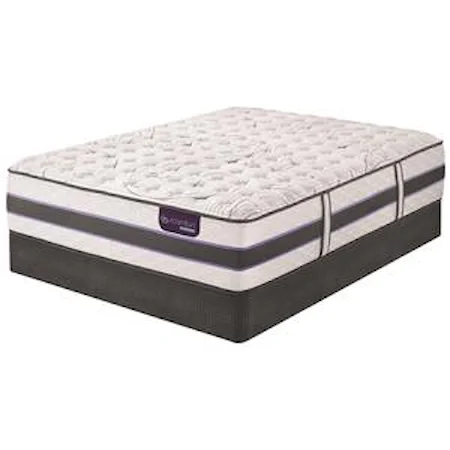 Queen SmartSupport™ Cushion Firm Mattress and Low Profile StabL-Base Foundation